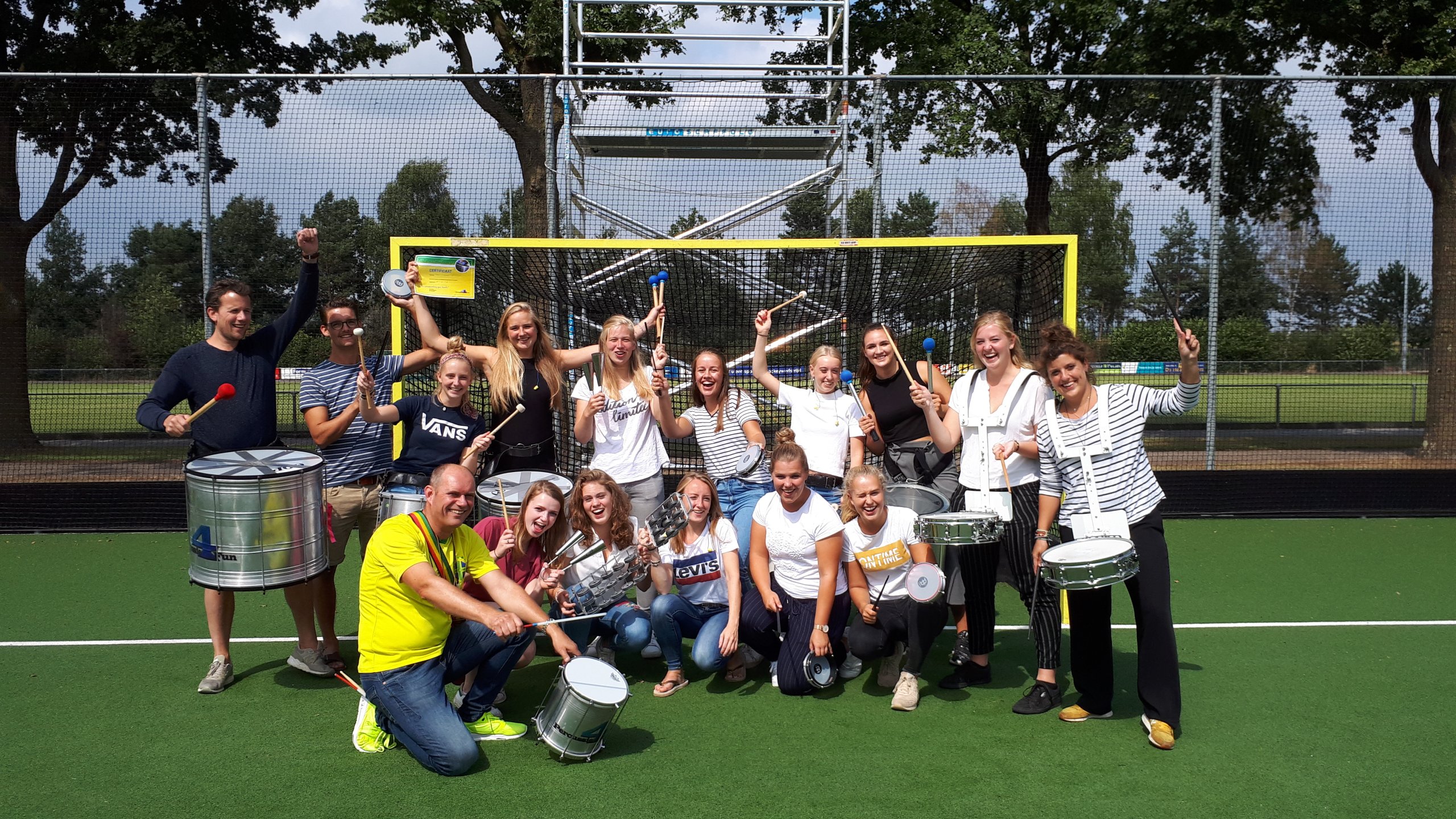 teamoefening samenwerken