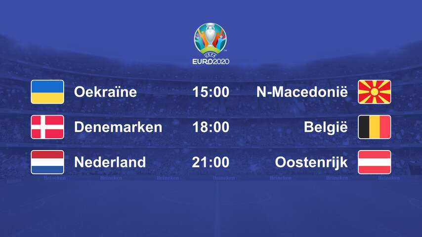 voetbal ek vandaag