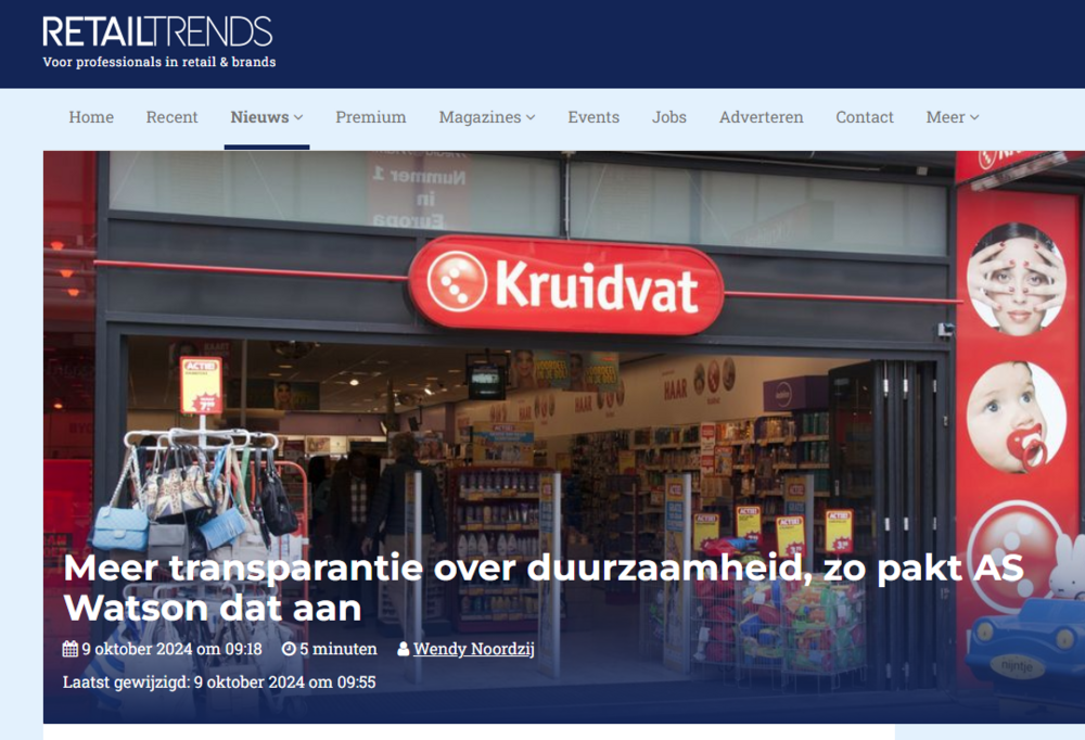kruidvat duurzaamheid